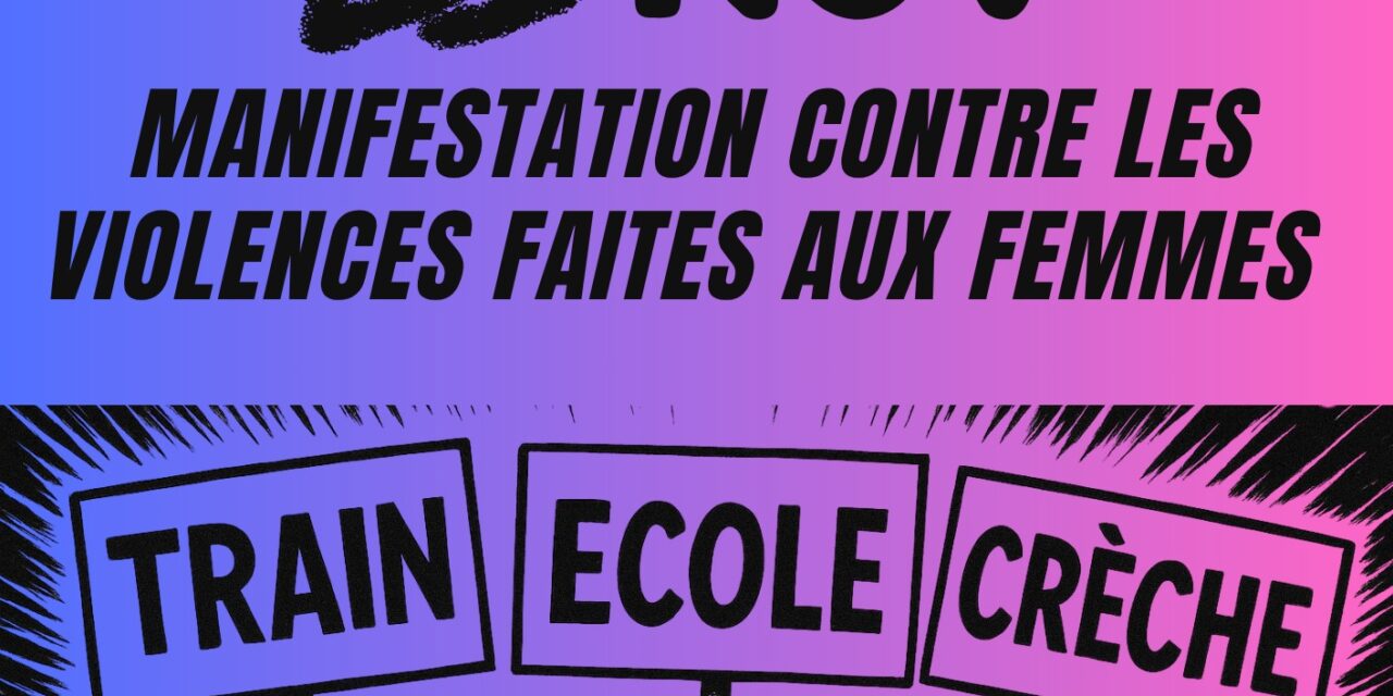 23-11-2025 | Manifestation contre les violences faites aux femmes