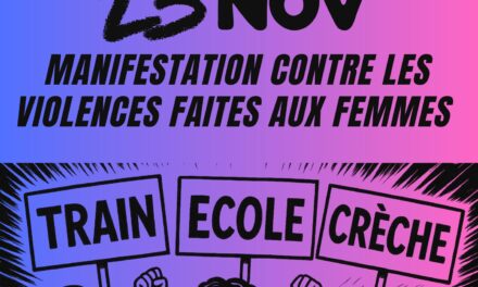 23-11-2025 | Manifestation contre les violences faites aux femmes